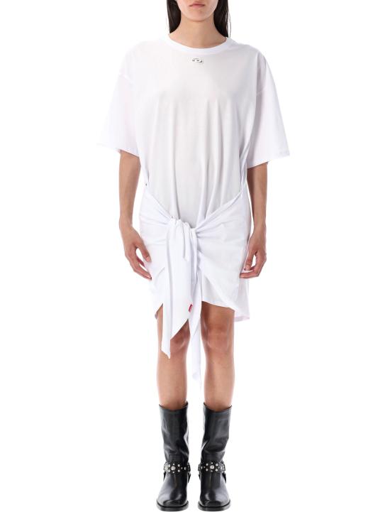 25FW 디젤 미디 원피스 A192320NIAX 100 Bianco