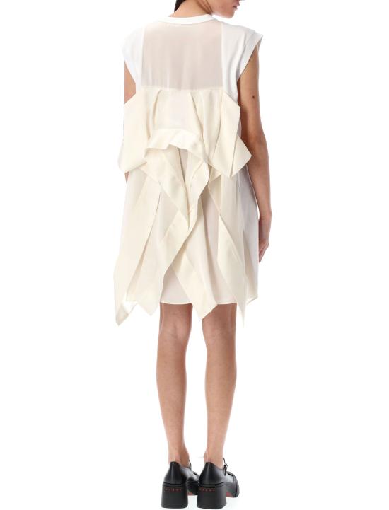 25SS 사카이 미디 원피스 2507914 101 Bianco - SACAI