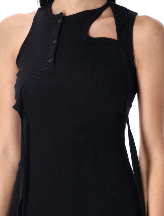 25SS 오토링거 미디 원피스 10450120401 BLACK Nero - OTTOLINGER