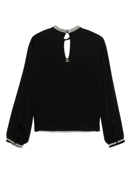  트윈셋 탑 242TT2262 00006 Black - TWINSET