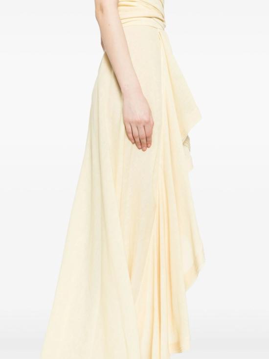  사이드 코베이시 롱 원피스 레이어드 태피터 드레스 - SAIID KOBEISY