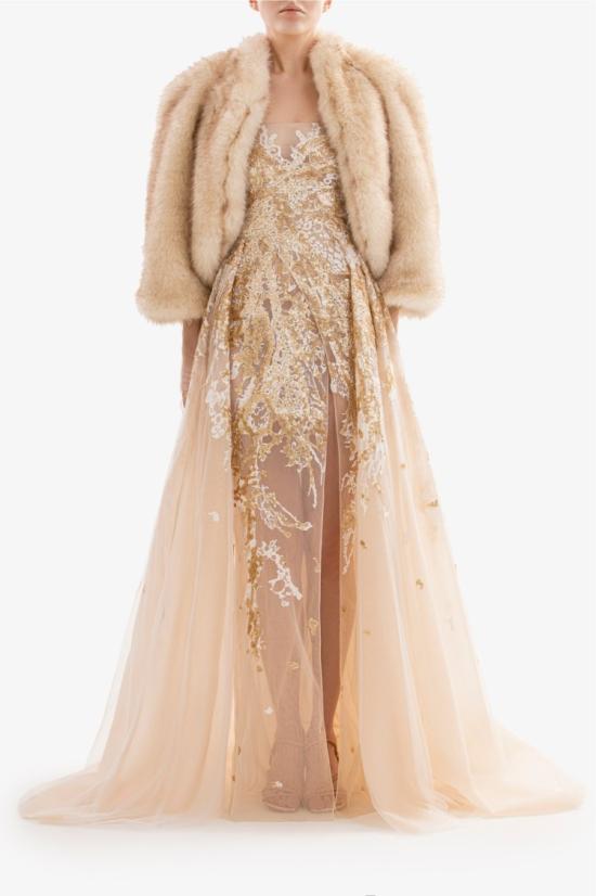  사이드 코베이시 롱 원피스 자수 드레스 - SAIID KOBEISY