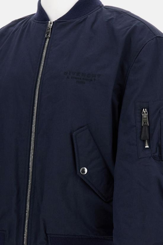 25FW 지방시 봄버 자켓 BM01CQ164Z410 Blue - GIVENCHY