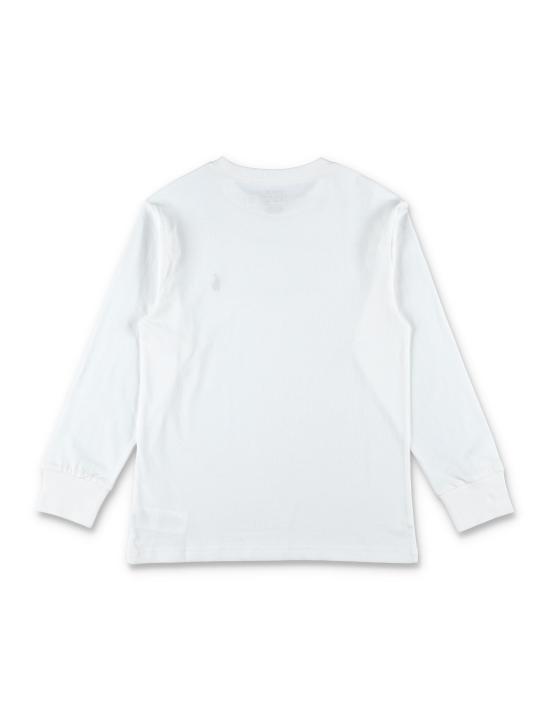 25FW [키즈] 폴로 랄프로렌 티셔츠 843804 004 Bianco - POLO RALPH LAUREN