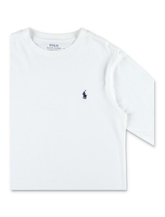 25FW [키즈] 폴로 랄프로렌 티셔츠 843804 004 Bianco - POLO RALPH LAUREN