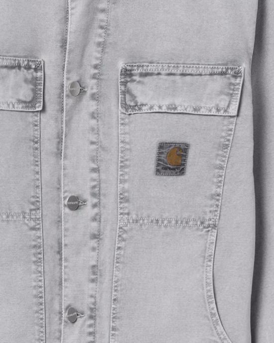 25FW 칼하트 WIP 데님 자켓 9880453 White - CARHARTT WIP