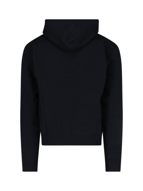 25FW 질샌더 로고 후드 티셔츠 J47GU0129 J20039001 Black - JIL SANDER
