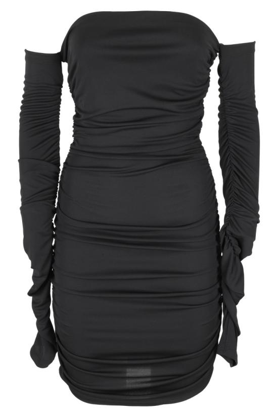  안다마네 숏 원피스 T130106B 092 Black