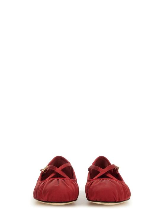 25SS 돌체앤가바나 플랫 슈즈 CB0258 AD1608S297 Red - DOLCE & GABBANA