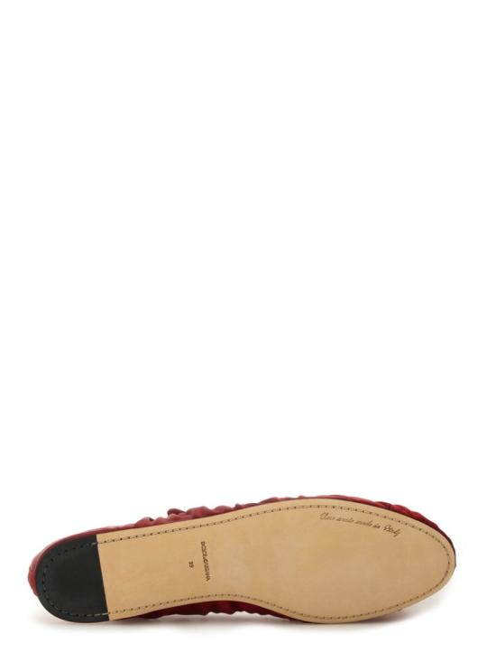 25SS 돌체앤가바나 플랫 슈즈 CB0258 AD1608S297 Red - DOLCE & GABBANA