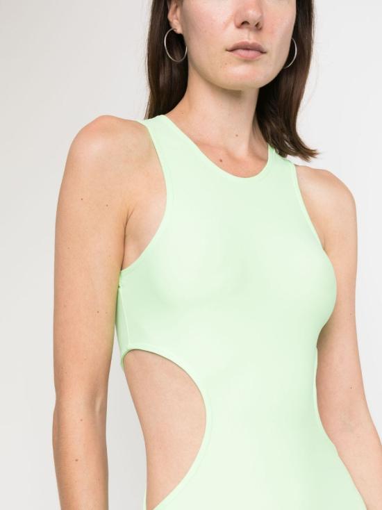  레이나올가 숏 원피스 FLIDRESS SOLIDNEONGREEN Green - REINA OLGA