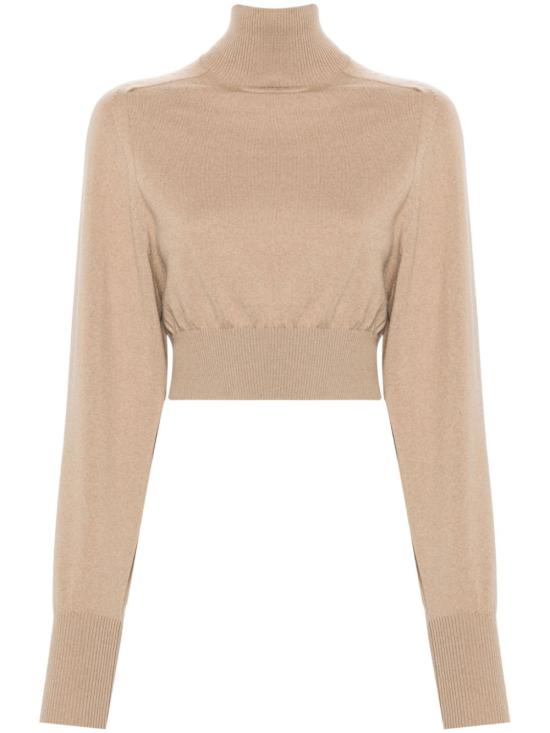 24FW 스포트막스 터틀넥 22366041600 001 Camel