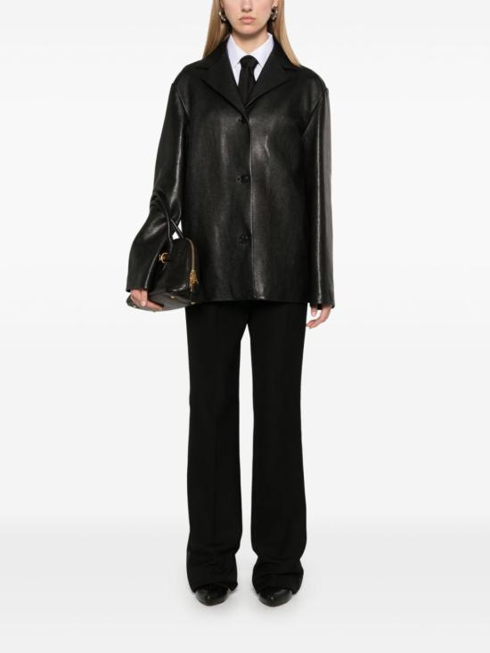  막스마라 스트레이트 팬츠 21136034600 002 Black - MAX MARA