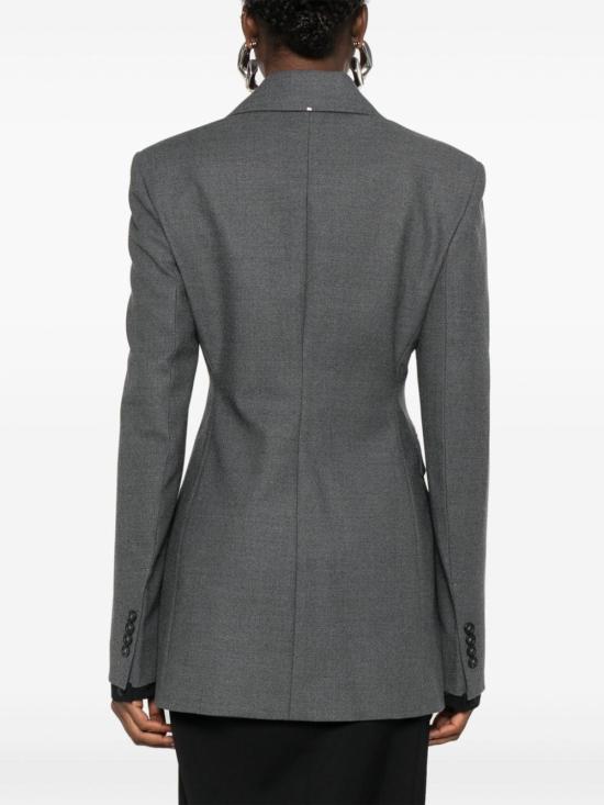 24FW 스포트막스 수트 자켓 22046012600 002 Grey - SPORTMAX