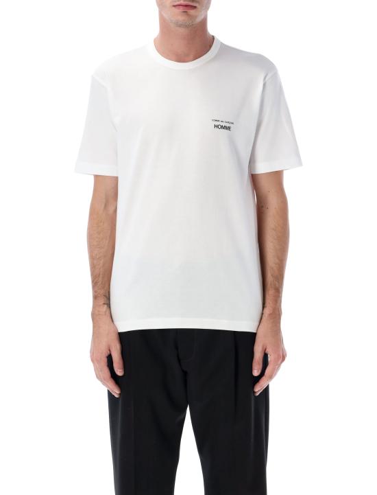 25FW 꼼데가르송 반팔 티셔츠 HP T101 051 3 Bianco - COMME DES GARCONS