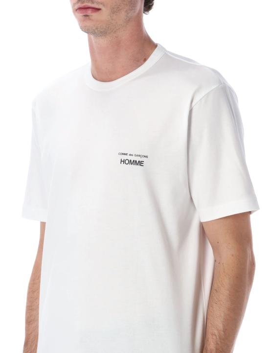 25FW 꼼데가르송 반팔 티셔츠 HP T101 051 3 Bianco - COMME DES GARCONS