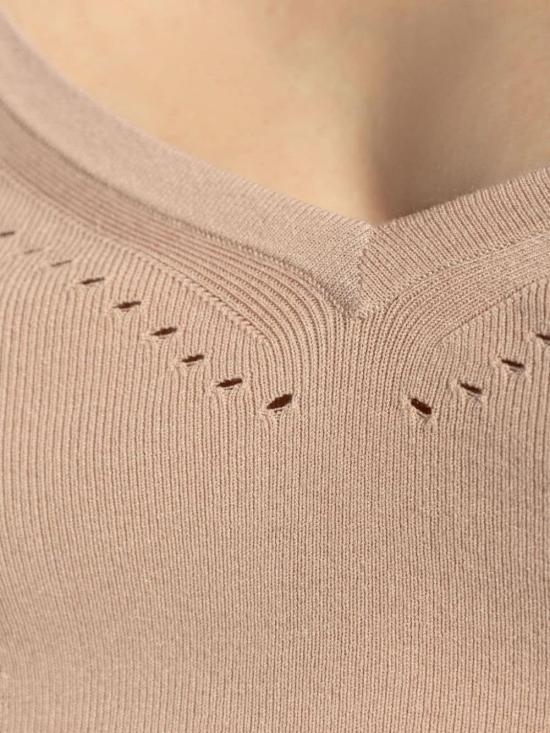 24FW 막스마라 민소매 티셔츠 21366041600 004 Powder - MAX MARA