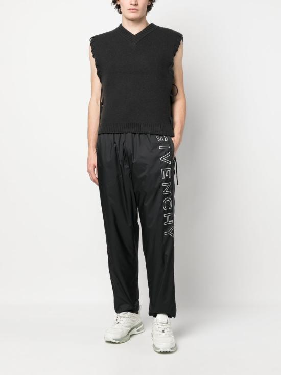  지방시 스트레이트 팬츠 BM50VZ14DG 001 Black - GIVENCHY