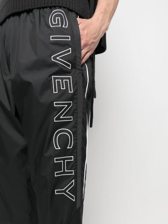  지방시 스트레이트 팬츠 BM50VZ14DG 001 Black - GIVENCHY