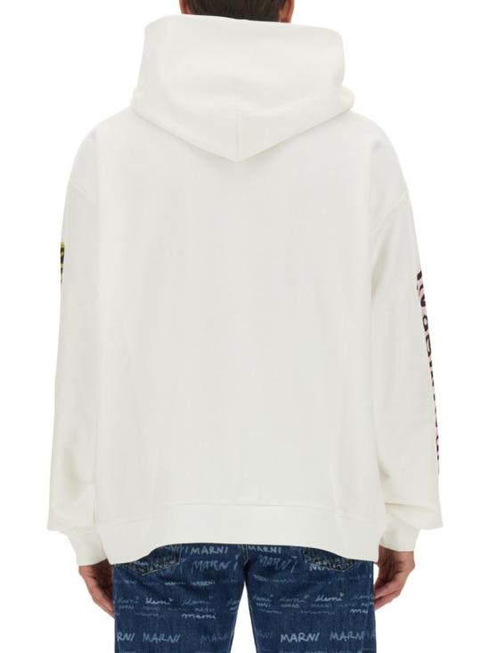  마르니 후드 티셔츠 FUMU0067PD USCV51GLW02 White - MARNI