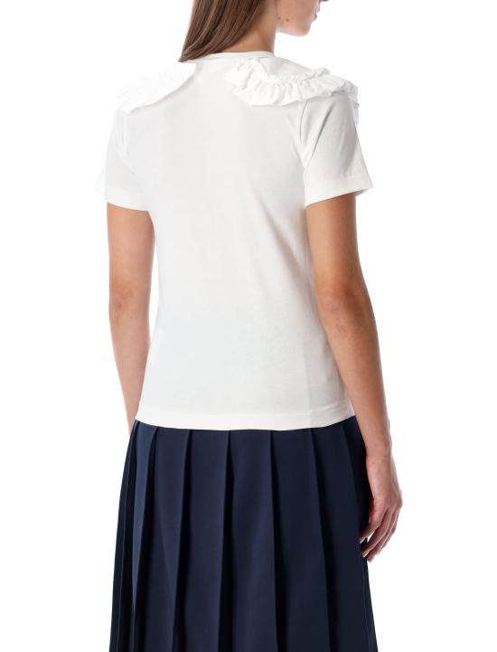 25FW 꼼데가르송 반팔 티셔츠 NPT011051 2 Bianco - COMME DES GARCONS