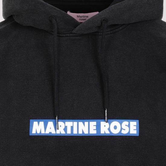 마틴로즈 후드 티셔츠 MRSS24602 Black - MARTINE ROSE