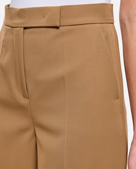 25SS 막스마라 NINFA 닌파 울 개버딘 트라우저 2511131011600003 Brown - MAX MARA