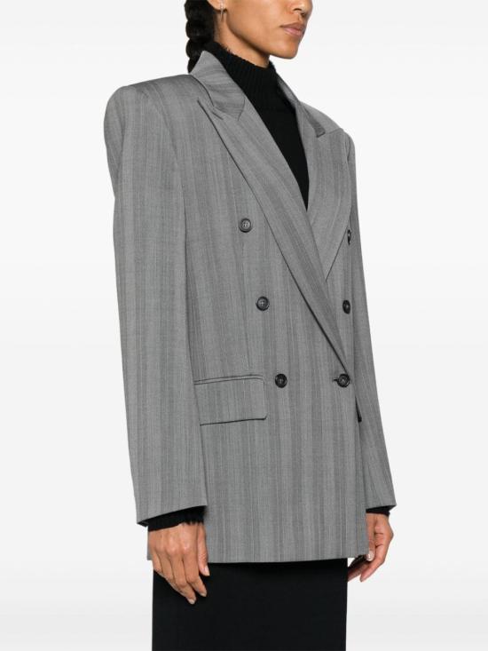 24FW 스포트막스 수트 자켓 22046023600 002 Grey - SPORTMAX