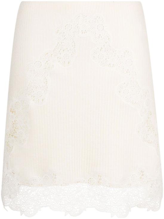  끌로에 미디 스커트 CHC23SJU61 083112 White
