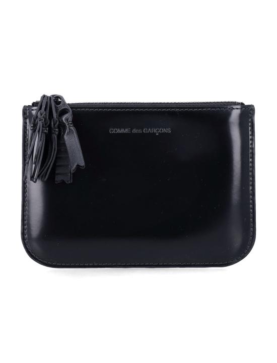 26SS 꼼데가르송 클래식 레더 라인 파우치 SA8100ZM Nero - COMME DES GARCONS