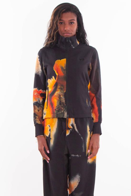 25FW 와이쓰리 긴팔 티셔츠 KA9609 BLACK MULTCO Black