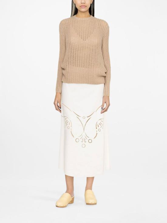  끌로에 미디 스커트 CHC23SJU04 037107 White - CHLOE