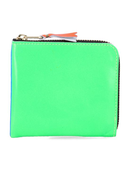 26SS 꼼데가르송 남성지갑 SA3100SF 2 GREEN BLUE - COMME DES GARCONS