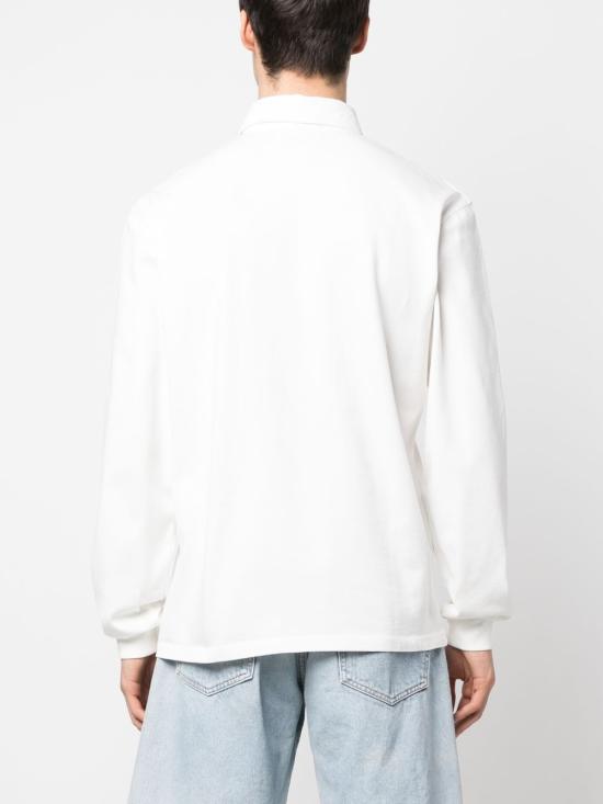  팜즈 폴로 티셔츠 ACADEMY OFFWHITE White - PALMES