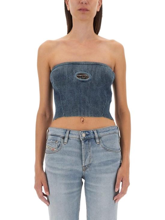 25SS 디젤 민소매 티셔츠 A14813 0ANAH8AT Blue