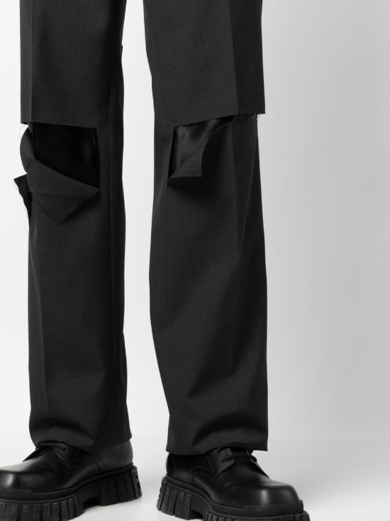  지방시 스트레이트 팬츠 BM516F13MP 067 Grey - GIVENCHY