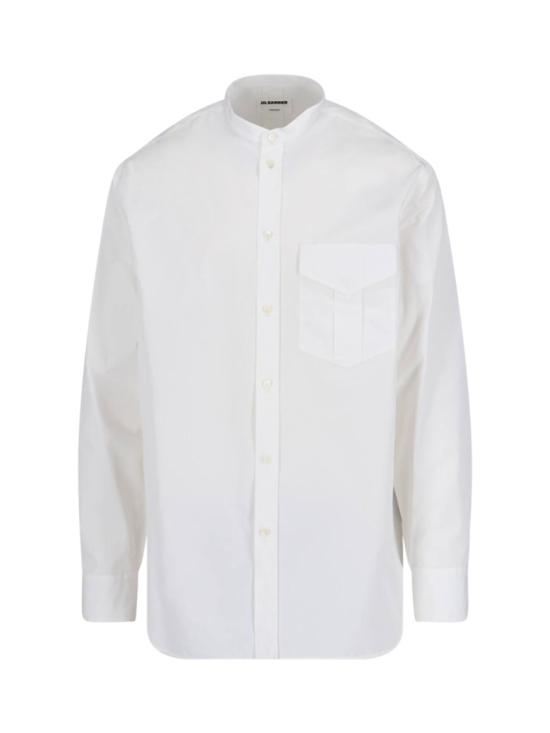 25SS 질샌더 긴팔 셔츠 J24DL0112 J45001100 White