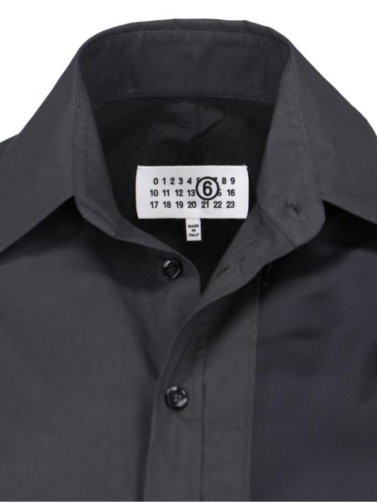  MM6 메종마르지엘라 셔츠 S52DT0036 S47294899 Black - MM6 MAISON MARGIELA
