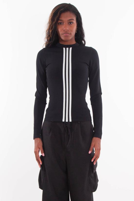 25FW 와이쓰리 긴팔 티셔츠 KB3692 BLACK Black