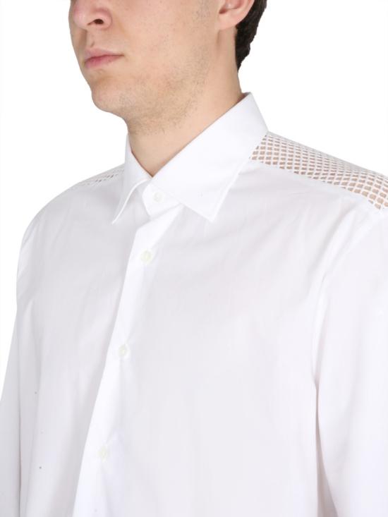  라프 시몬스 긴팔 셔츠 231 M256 100001010 White - RAF SIMONS