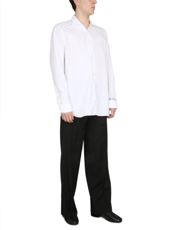  라프 시몬스 긴팔 셔츠 231 M256 100001010 White - RAF SIMONS