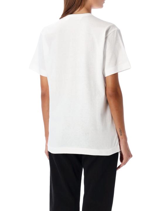 26SS 꼼데가르송 반팔 티셔츠 AX T337 051 Bianco - COMME DES GARCONS