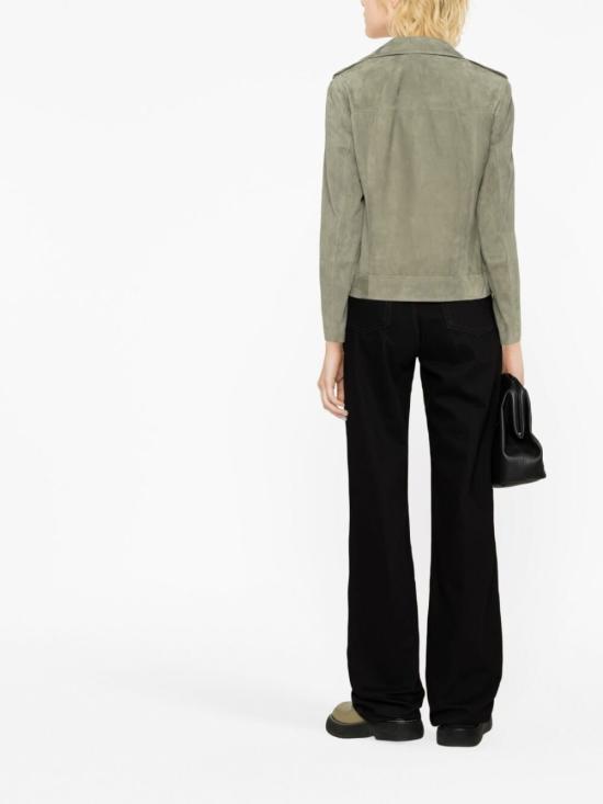  브루넬로 쿠치넬리 가죽 자켓 M0PCL2873 C8706 Green - BRUNELLO CUCINELLI