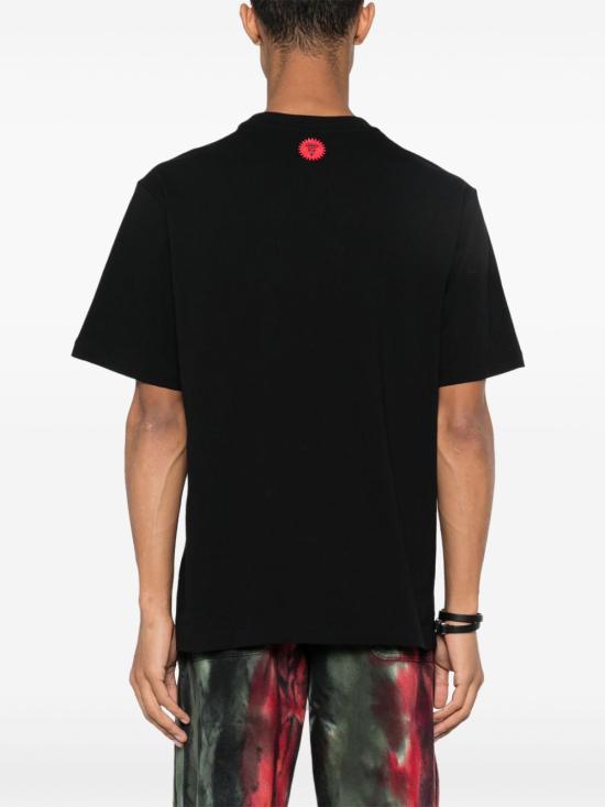 25FW 아이스크림 반팔 티셔츠 IC23449 BLACK Black - ICECREAM