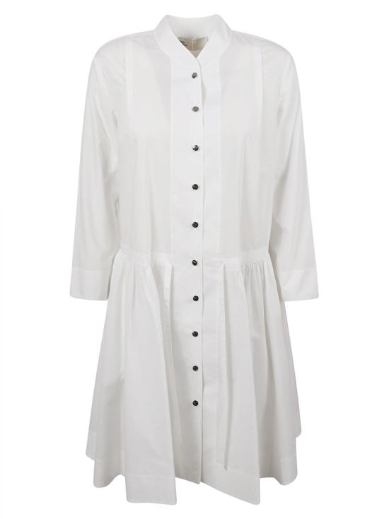 25SS 토리버치 미디 원피스 168912 100 White