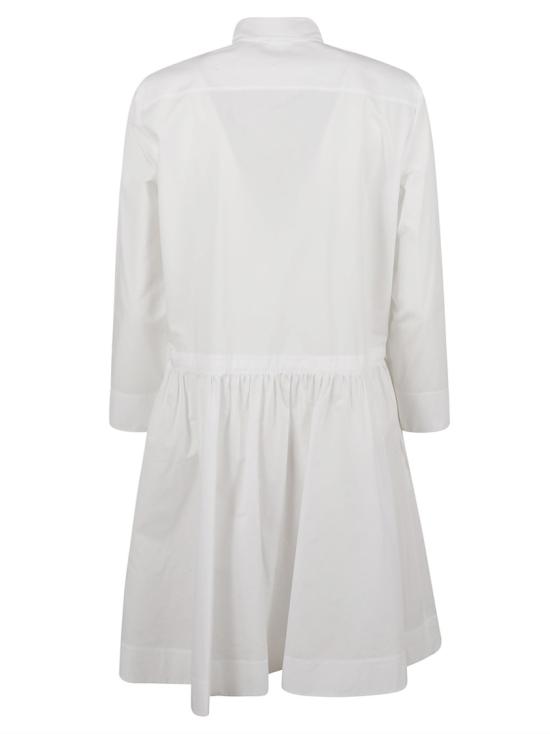 25SS 토리버치 미디 원피스 168912 100 White - TORY BURCH