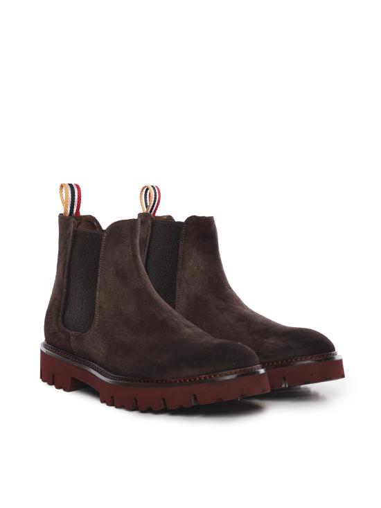 25FW 줄리아노 갈리아노 부츠 SERGIO CAMOSCIOMORO DARK BROWN - GIULIANO GALIANO