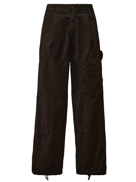 25FW 씨피 컴퍼니 스트레이트 팬츠 19CMPA065A 110324G 999 Black