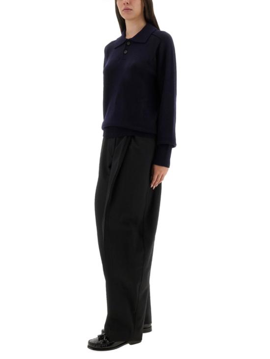 25FW 스튜디오 니콜슨 폴로 티셔츠 SARKSN 1503 NAVY Blue - STUDIO NICHOLSON