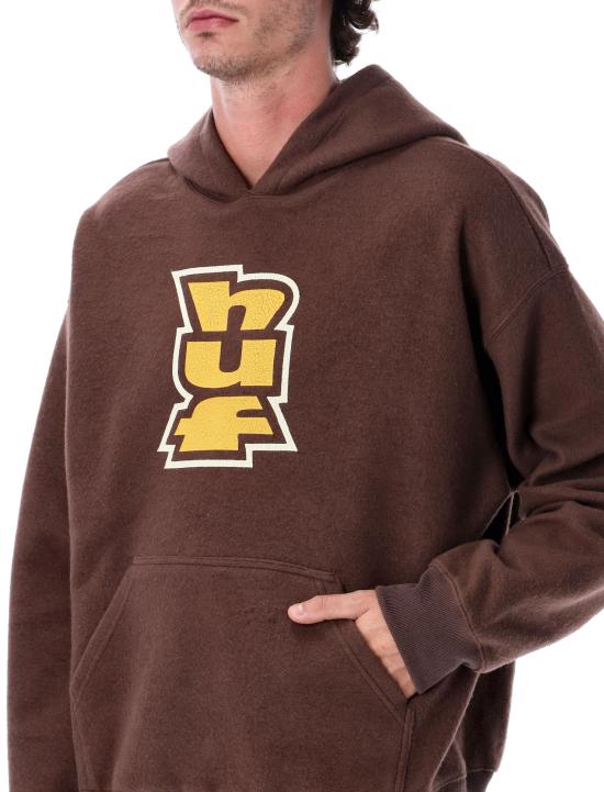 25FW 허프 후드 티셔츠 FL00244 BISON - HUF